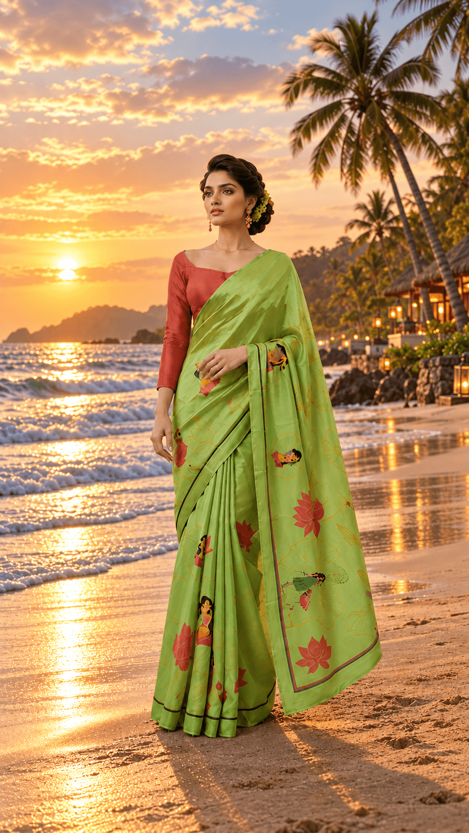 The Lotus Reverie | Pure Viscose Saree