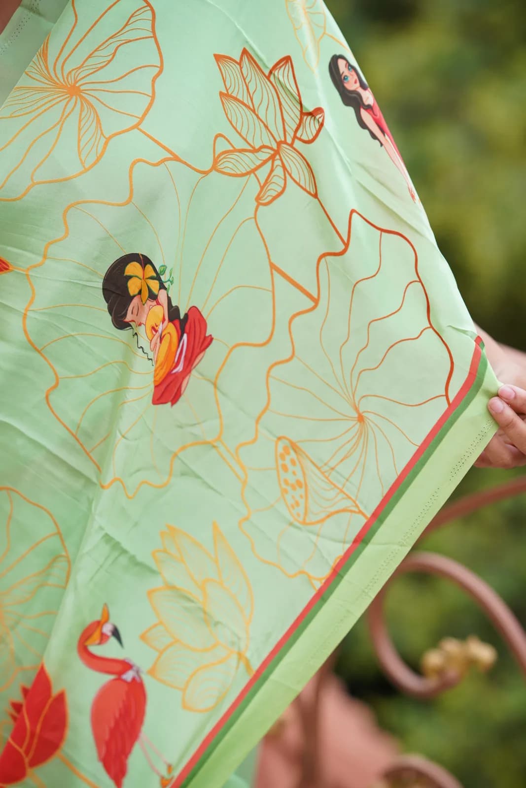 The Lotus Reverie | Pure Viscose Saree