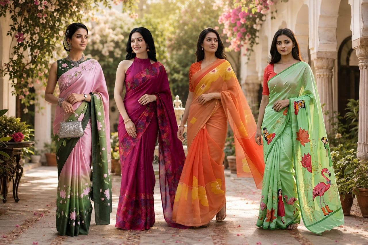 The Label Saumya saree edit